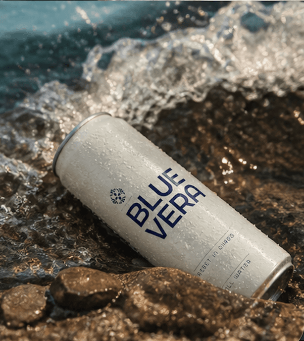 Blue Vera Can